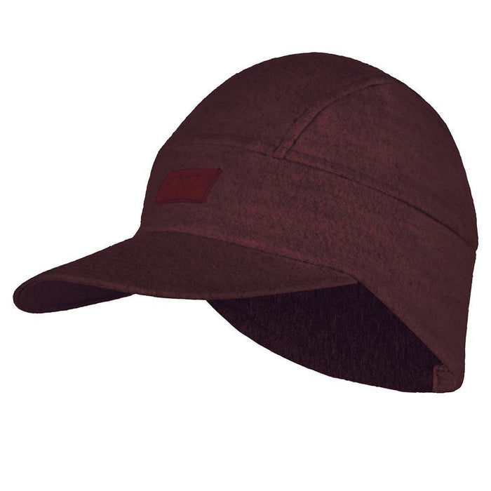 Buff Pack Merino Fleece Cap Maroon