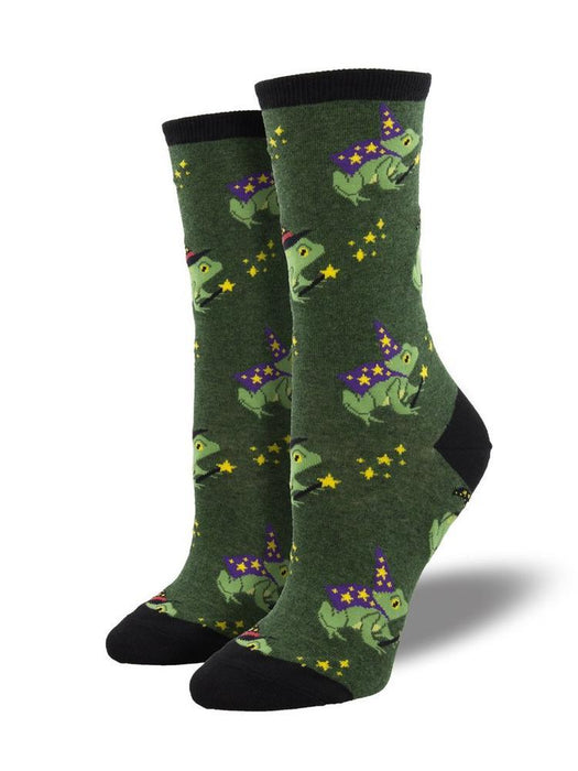 Socksmith Womens Freaky Frogs Cotton Socks