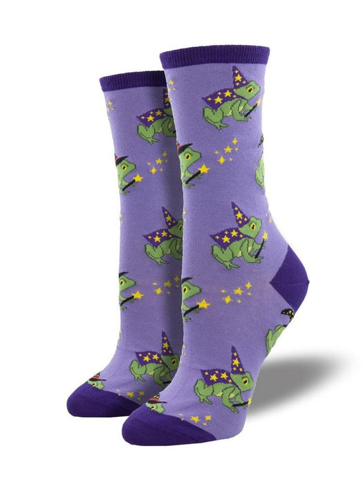 Socksmith Womens Freaky Frogs Cotton Socks