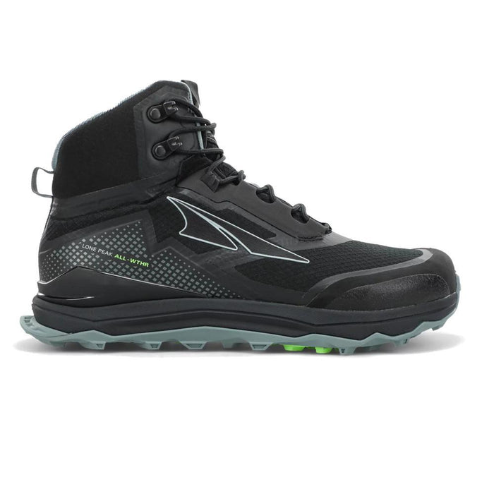 Altra Womens Lone Peak AllWthr Mid Boot in Black