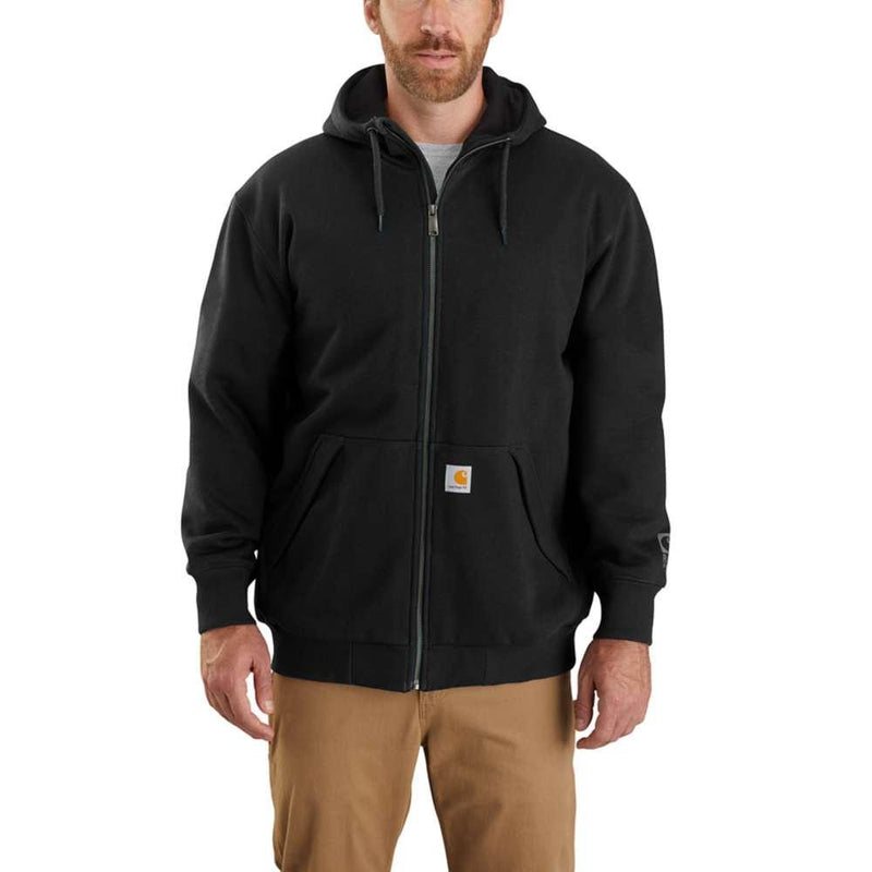 Carhartt Men's Rain Defender Loose Fit Midweight Thermal Lined Full Zip Sweatshirt