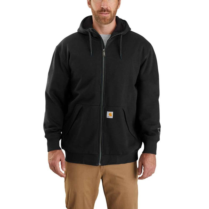 Carhartt Mens Rain Defender Loose Fit Midweight Thermal Lined Full Zip Sweatshirt