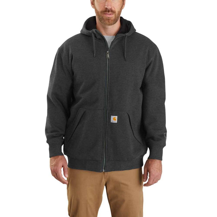 Carhartt Mens Rain Defender Loose Fit Midweight Thermal Lined Full Zip Sweatshirt