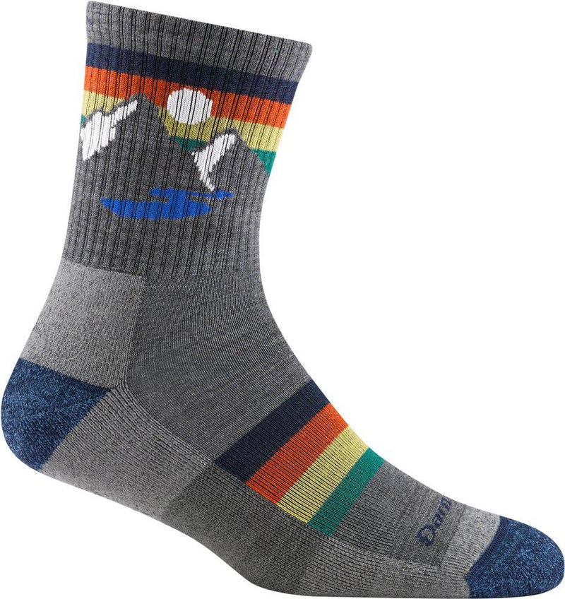 Kids' Sunset Ridge Jr Micro Crew Lightweight Sock | Gray