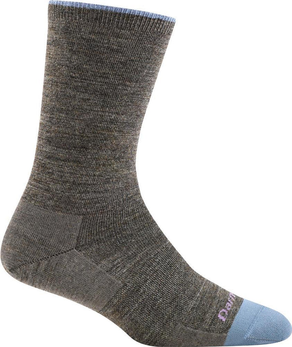 Darn Tough Womens Solid Basic Lightweight Crew Sock