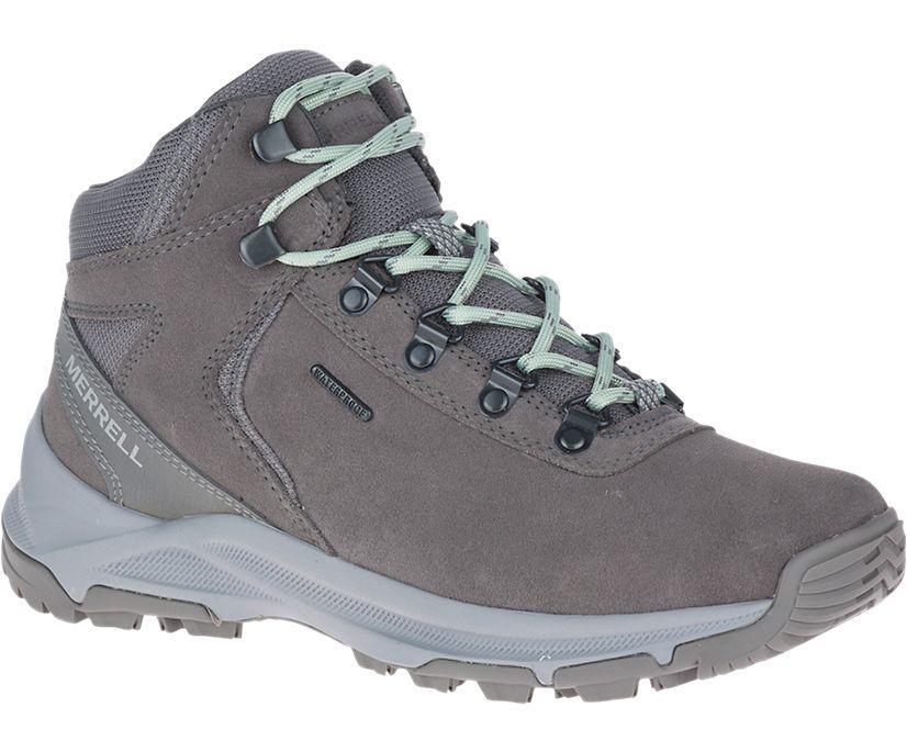 Merrell Womens Erie Mid Waterproof Boot in Charcoal