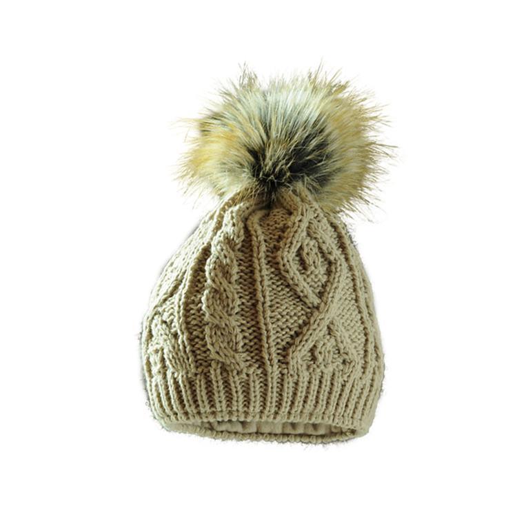 Starling Hats Aran Pompom Beanie