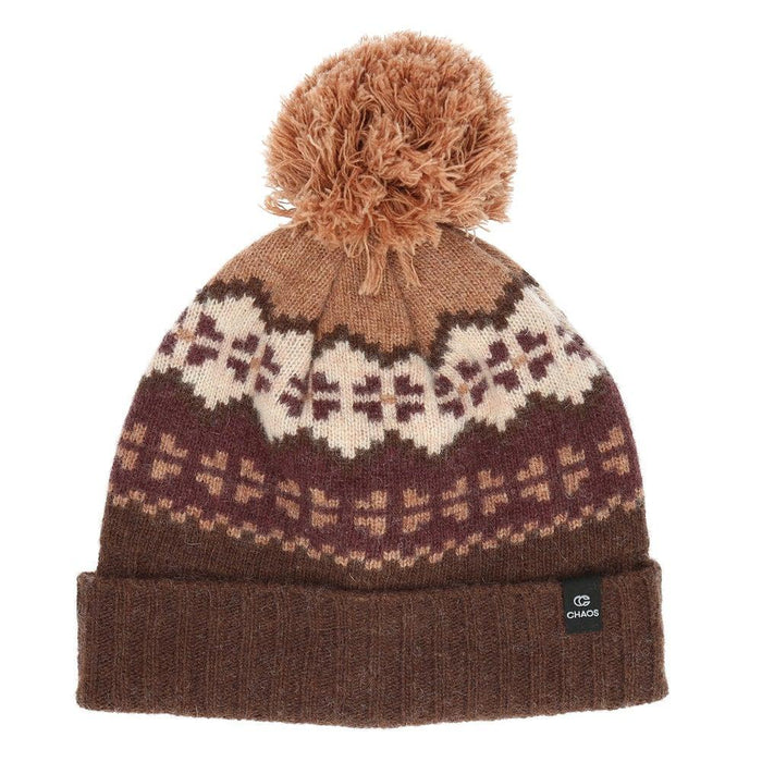 Chaos Howe Sound Fair Isle Pompom Beanie