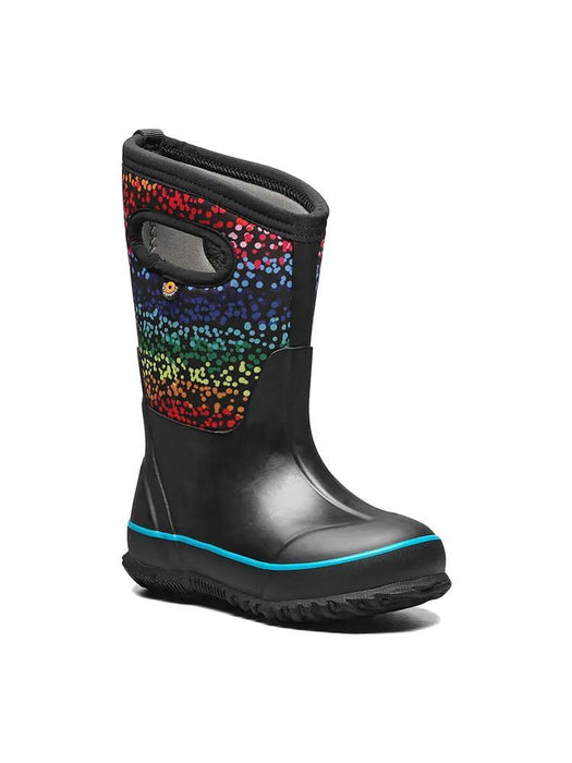 Bogs Kids Classic Rainbow Dots Boots