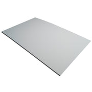 A rectangular thermoplastic repair patch shown at an angle on a plain white background.