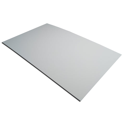 A rectangular thermoplastic repair patch shown at an angle on a plain white background.
