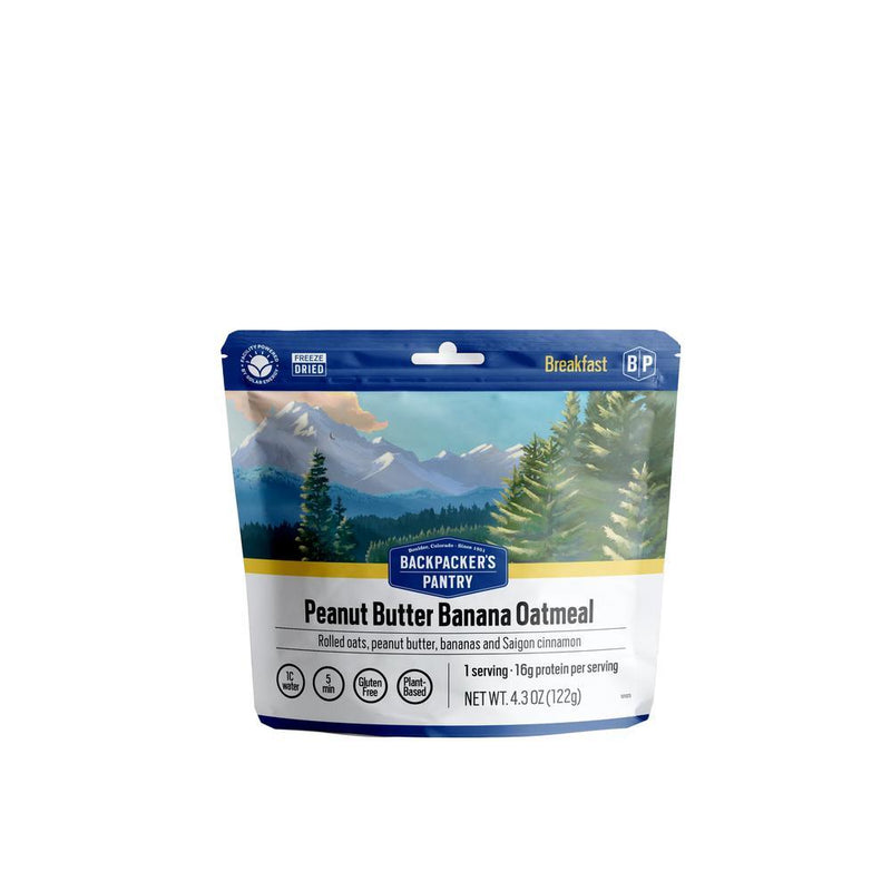 Backpackers Pantry Peanut Butter and Banana Oatmeal