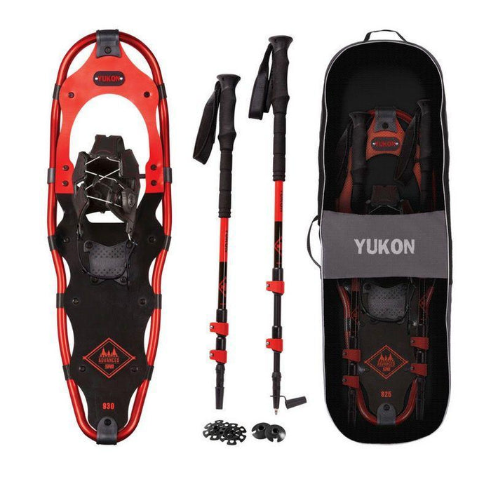 Yukon Charlies Advanced Spin Snowshoe Kit