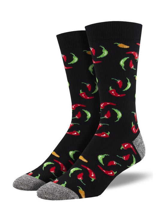 Socksmith Mens Hot On Your Heels Bamboo Socks