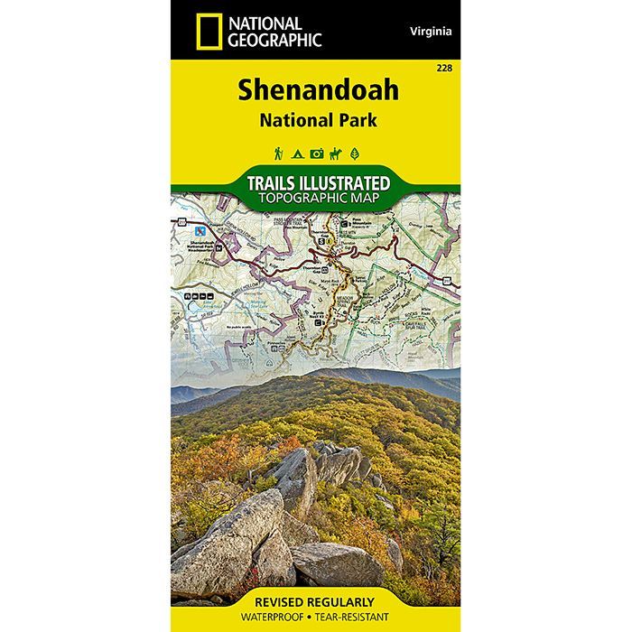 Shenandoah National Park Map