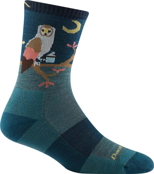 Darn Tough Womens Critter Club Micro Crew Lightweight Hiking Sock