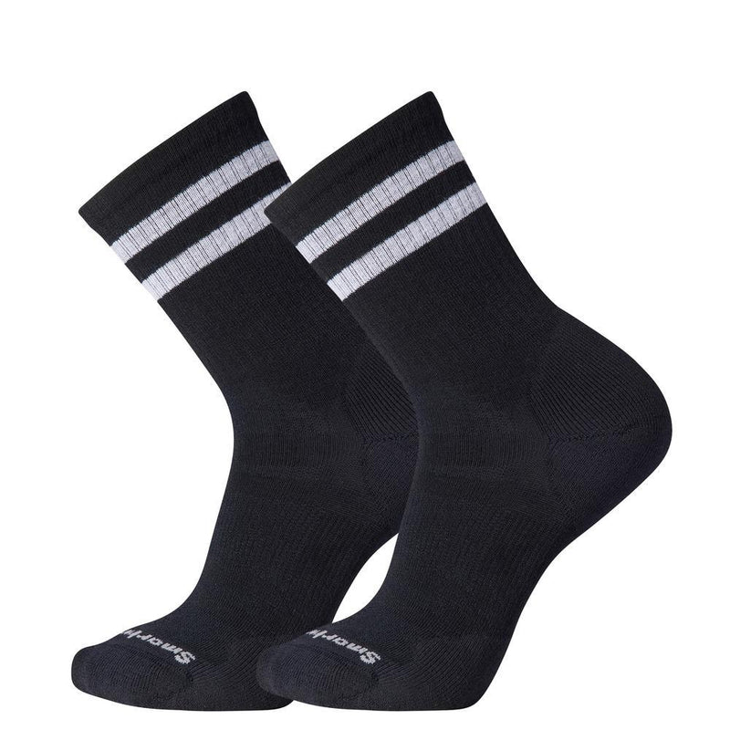 Athletic Targeted Cushion Stripe Crew 2 Pack Socks