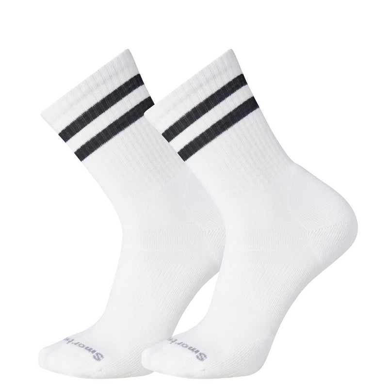 Athletic Targeted Cushion Stripe Crew 2 Pack Socks