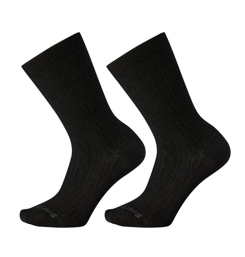 Smartwool Womens Everyday Cable Crew Socks 2 Pack