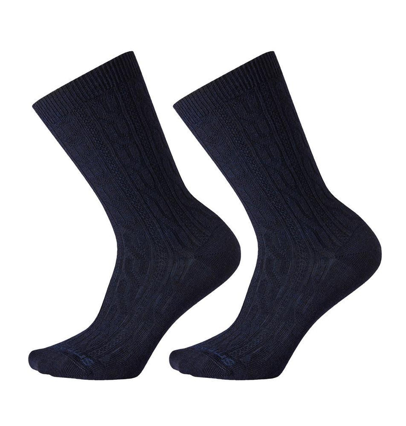 Smartwool Womens Everyday Cable Crew Socks 2 Pack