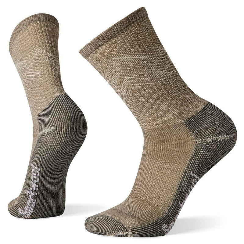 Smartwool Hike Classic Edition Light Cushion Mountain Pattern Crew Socks