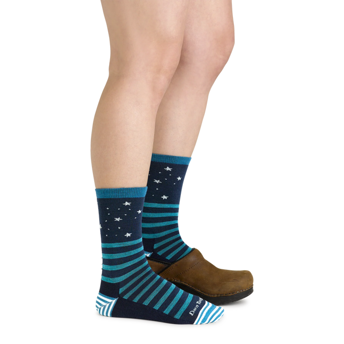 Darn Tough Womens Animal Haus Lightweight Crew Sock