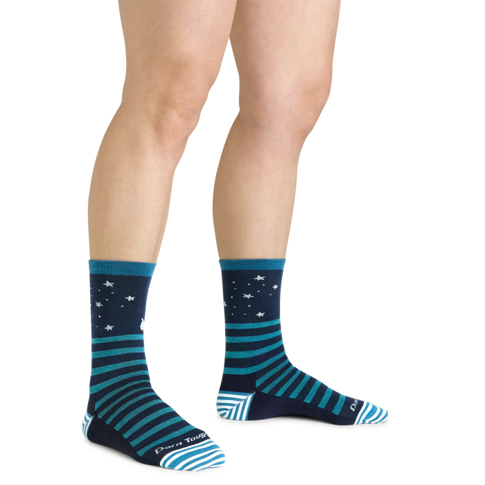 Darn Tough Womens Animal Haus Lightweight Crew Sock