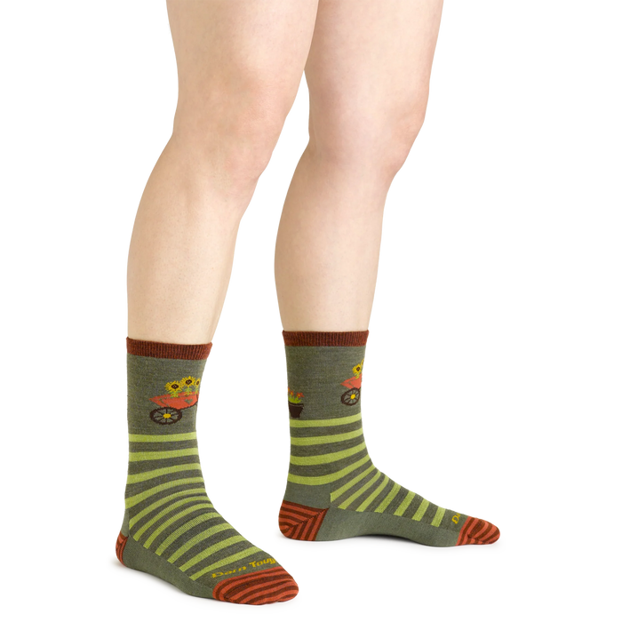 Darn Tough Womens Animal Haus Lightweight Crew Sock