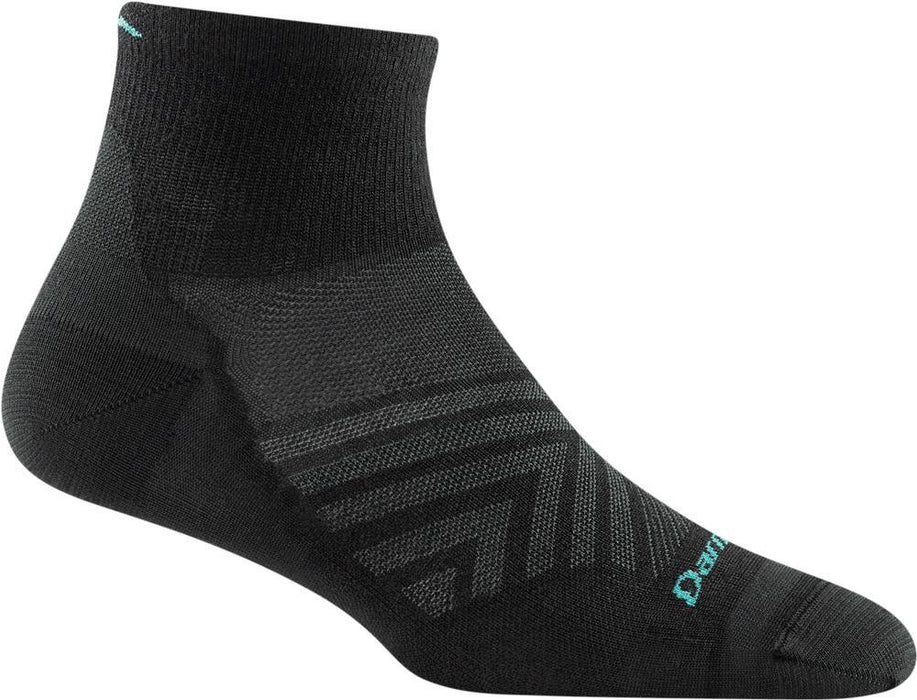 Darn Tough Womens Run Ultralight Cushion Quarter Sock