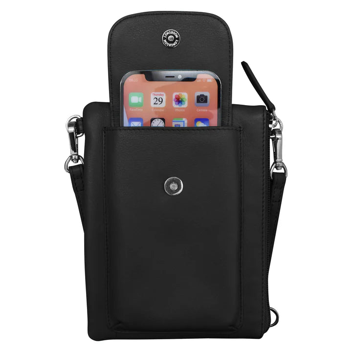 Two Way Phone Bag | Black