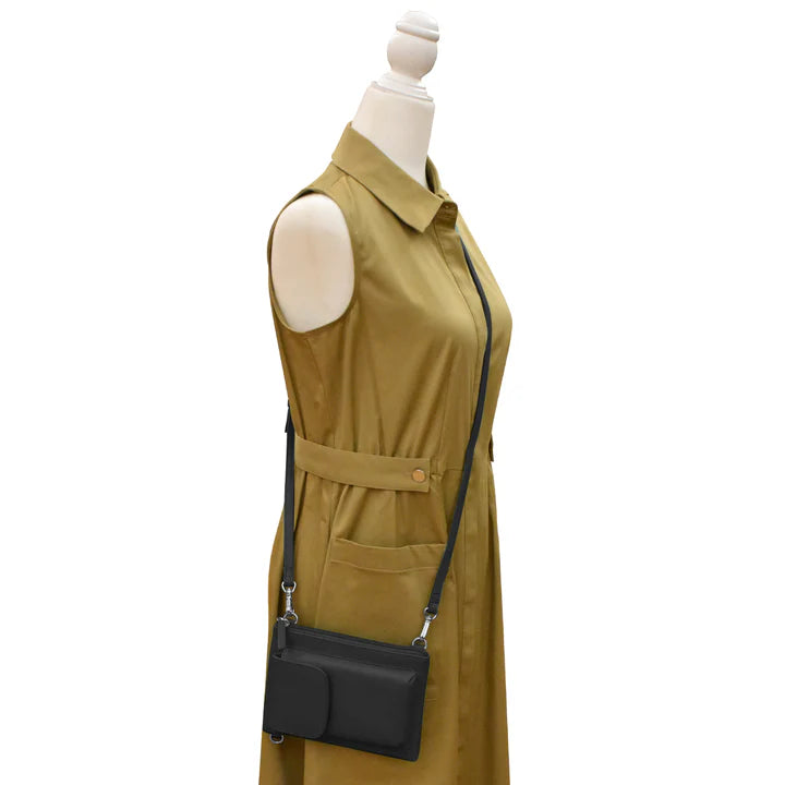 Two Way Phone Bag | Black