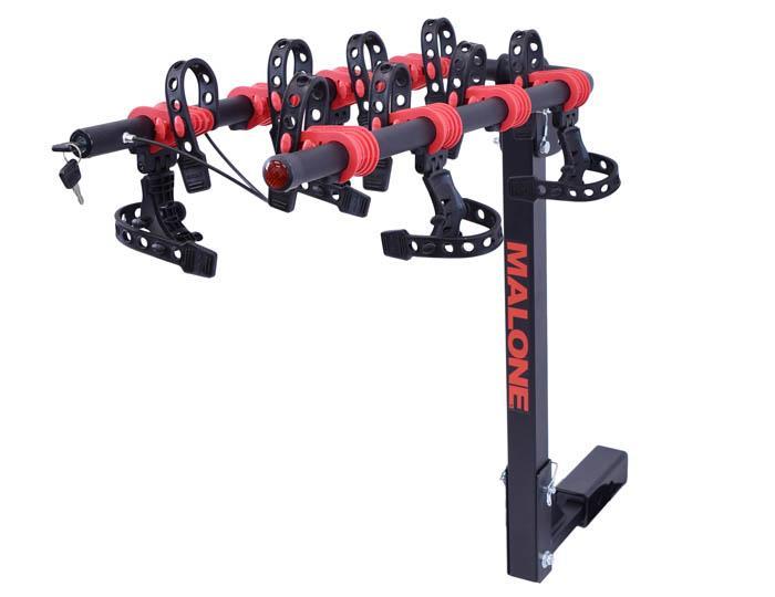 Malone Auto Racks Runway Max Hitch Mount 4 Bike Carrier