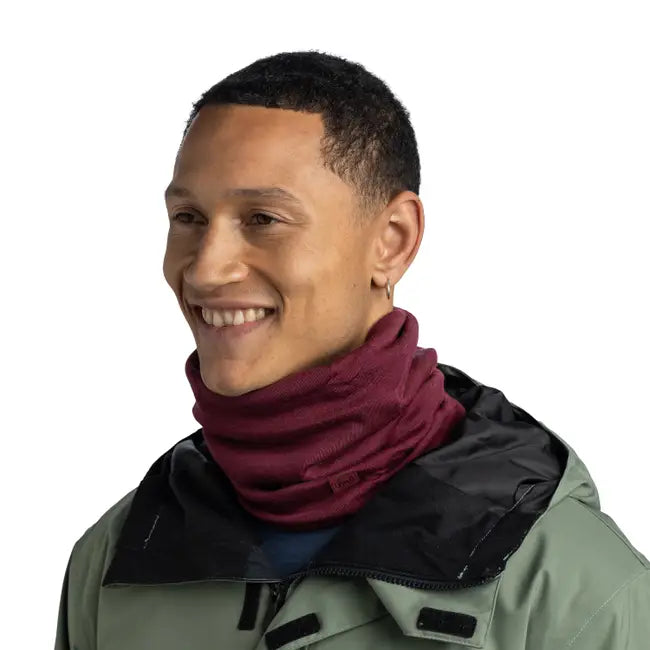 Merino Heavyweight Neck Warmer | Tibetan Red