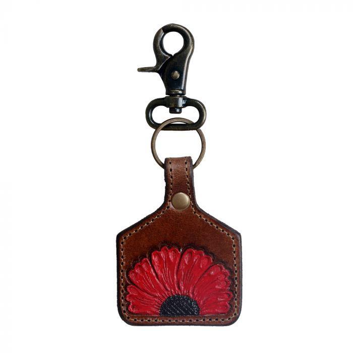 Myra Bag Vermilion Petal Keychain