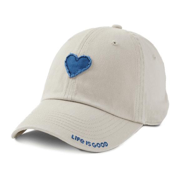 Life Is Good Tattered Heart Chill Cap