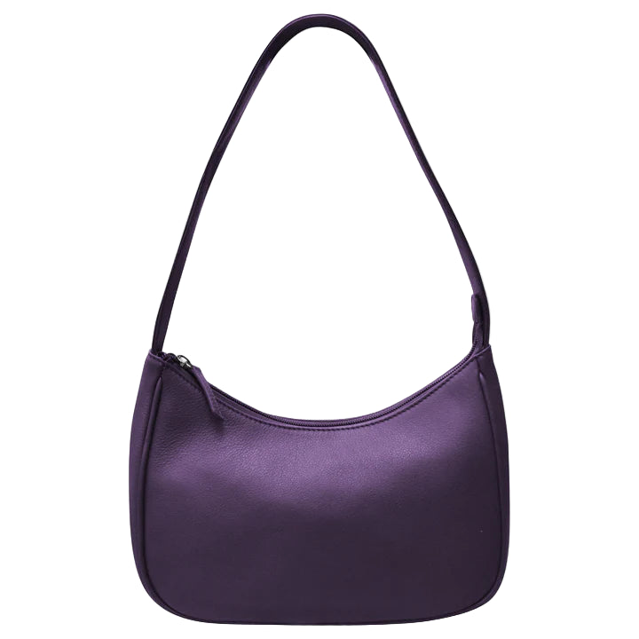 Hobo Shoulder Bag | Purple