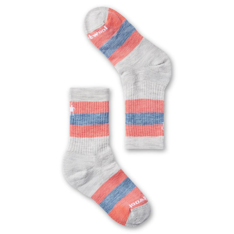 Kids' Hike Full Cushion Striped Crew Socks