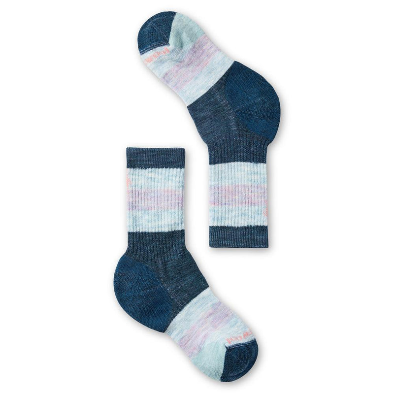 Kids' Hike Full Cushion Striped Crew Socks