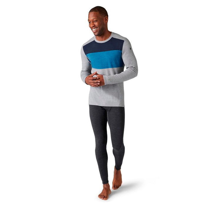 Smartwool Mens Classic Thermal Merino 250 Baselayer Color Block Crew