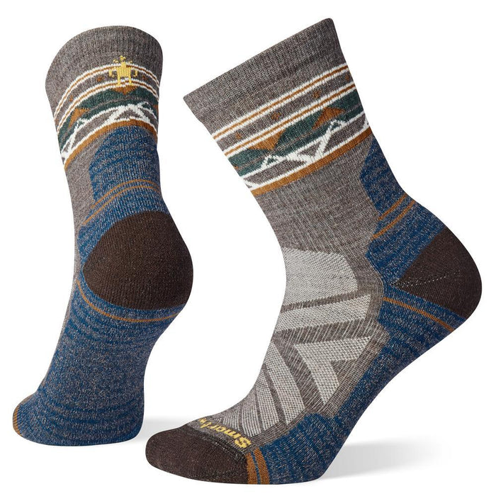 Smartwool Womens Hike Light Zig Zag Valley Mid Crew Socks