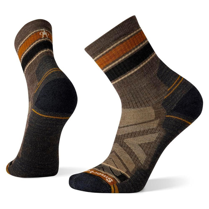 Smartwool Hike Light Cushion Striped Mid Crew Socks