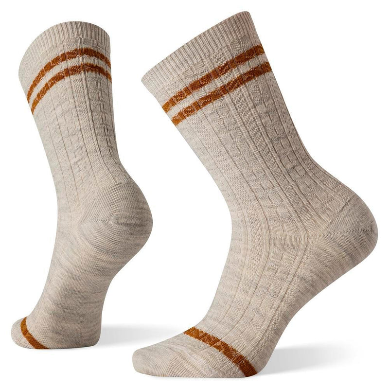 Smartwool Women's Everyday Tube Stripe Cable Crew Socks
