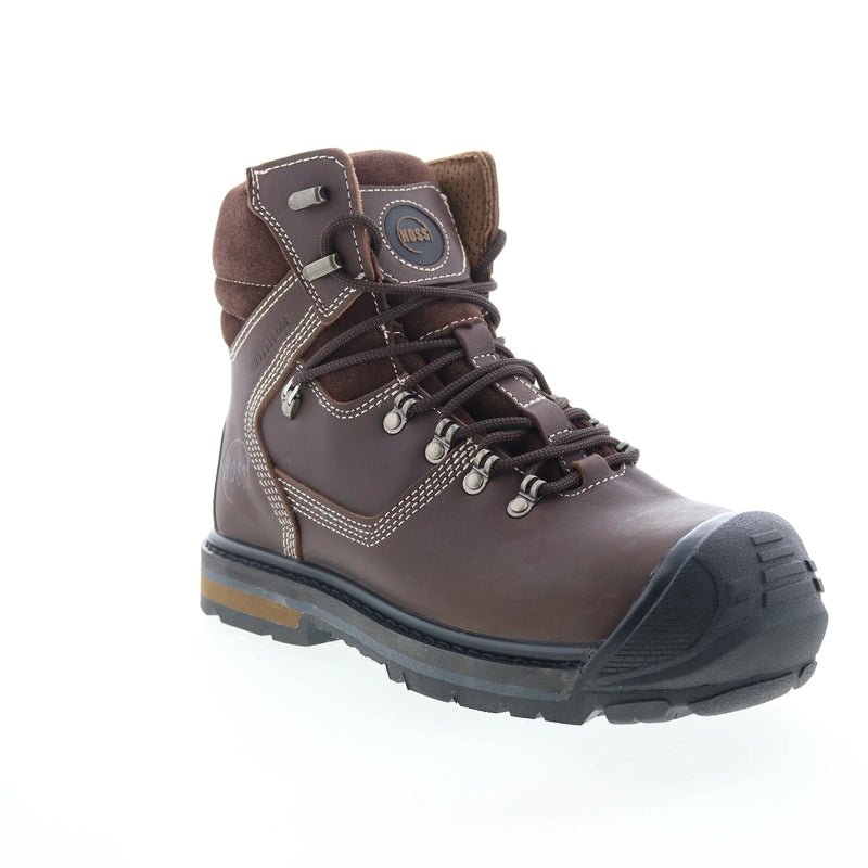 Men's Waterproof Hog Composite Toe Work Boots | Brown