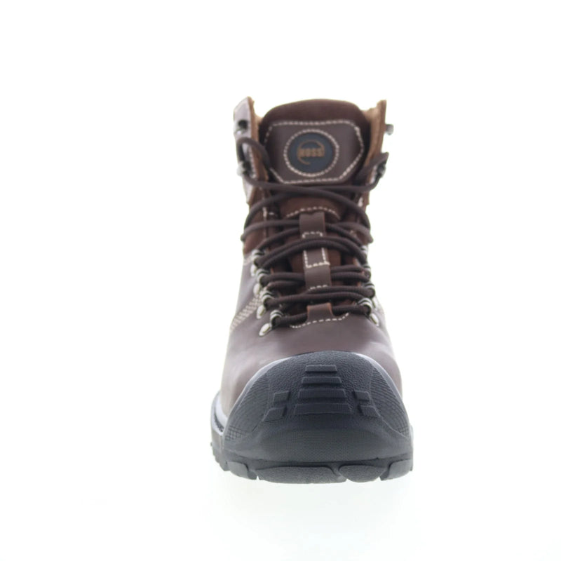 Men's Waterproof Hog Composite Toe Work Boots | Brown