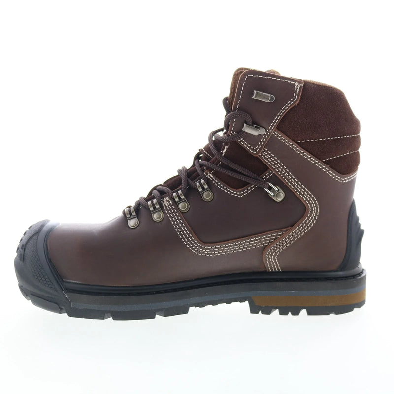 Men's Waterproof Hog Composite Toe Work Boots | Brown