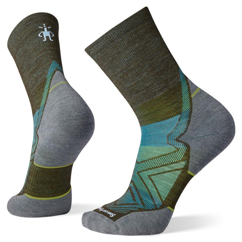 Run Targeted Cushion Mid Crew Socks