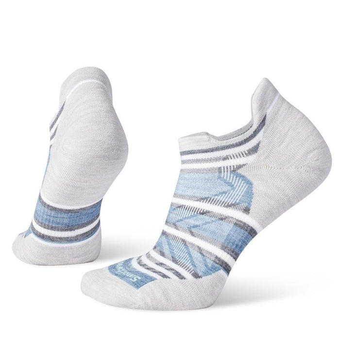 Smartwool Womens Run Targeted Cushion Stripe Low Ankle Socks