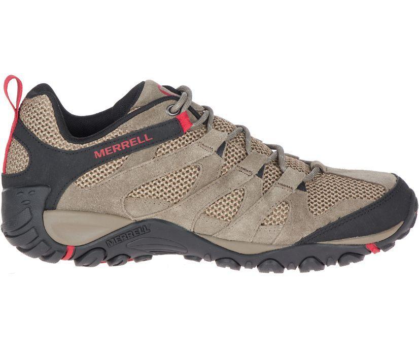 Merrell Mens Alverstone Waterproof Hiking Shoe in Boulder