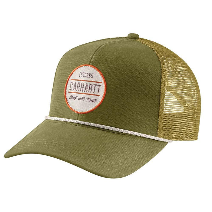 Carhartt Canvas MeshBack Craft Patch Cap