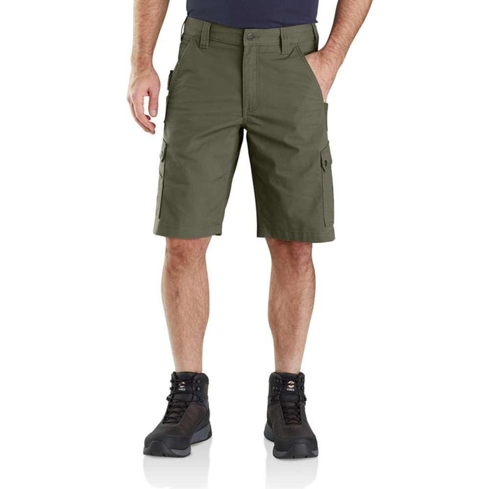 Carhartt Mens Rugged Flex Relaxed Fit Ripstop Cargo Shorts 11in Inseam